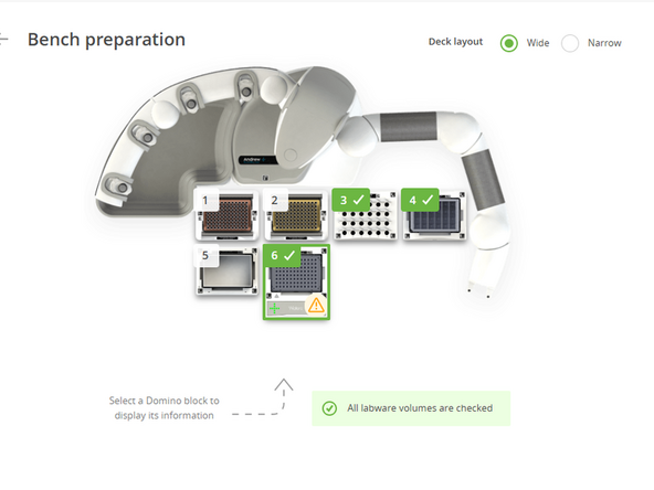 With the software customized and the deck physically set up and verified, you are ready to begin.