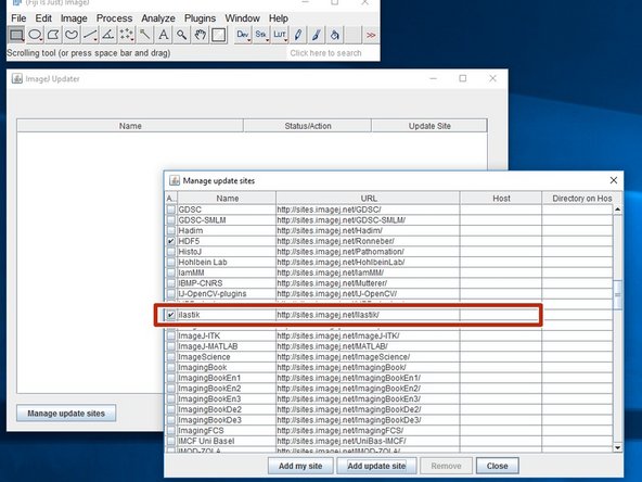 Converting image data in Fiji to .hdf5 to  classify in Ilastik can save you  time and troubles.