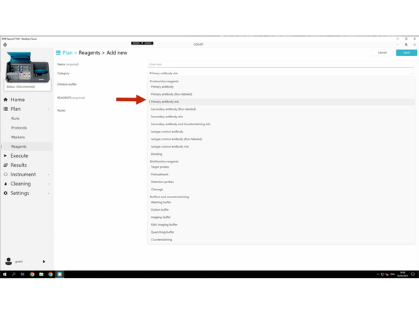 Once you have all primary antibodies created. You can now create the mix of two primary antibodies which will be than used in the protocol.