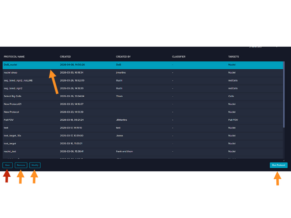 Press New to create a new detection protocol.