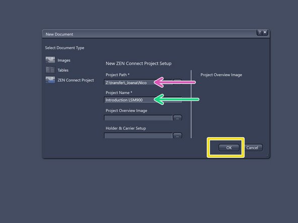Choose &quot;Create&quot;.