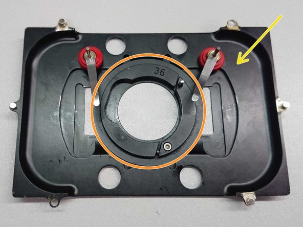 Standard insert for slides, including chamber slides.