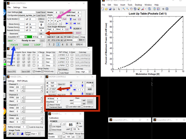 Select the folder where you want to save your data.