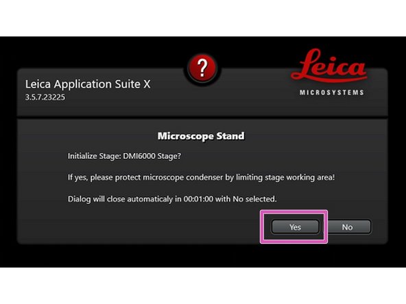 Optional: enable the &quot;Resonant Scanner&quot; (this scan mode allows faster imaging but is not well suited for recordings of dim signals).