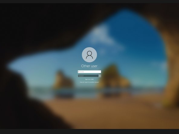 Log in to windows with your zmb credentials