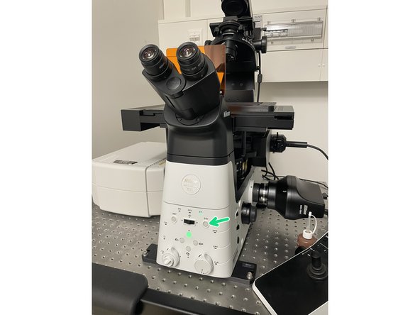 Press the escape button