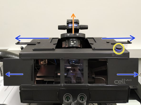 Depending on the used objective, the correction collar should be set to the correct cover glass thickness and incubation temperature.