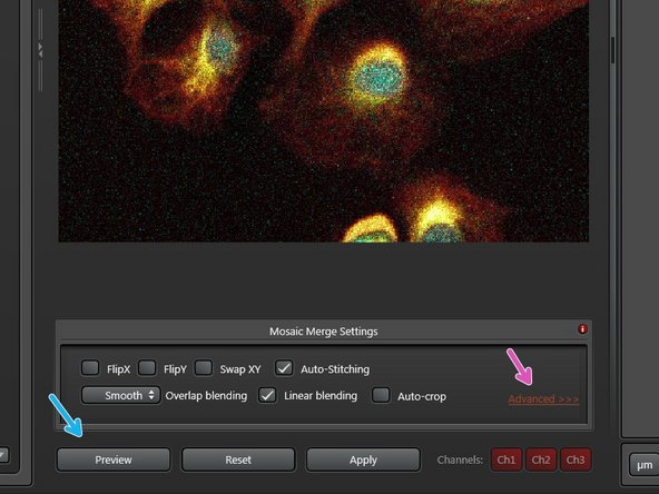 Choose "Mosaic Merge".
