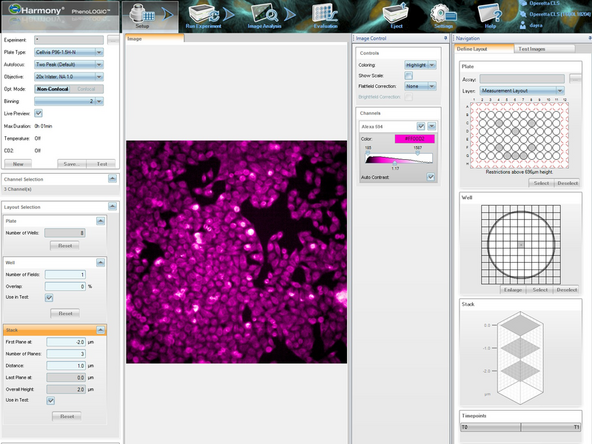 In the Navigation panel go to Define Layout