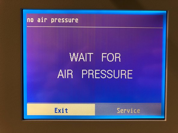 The system needs to build up the pressure prior to freezing.