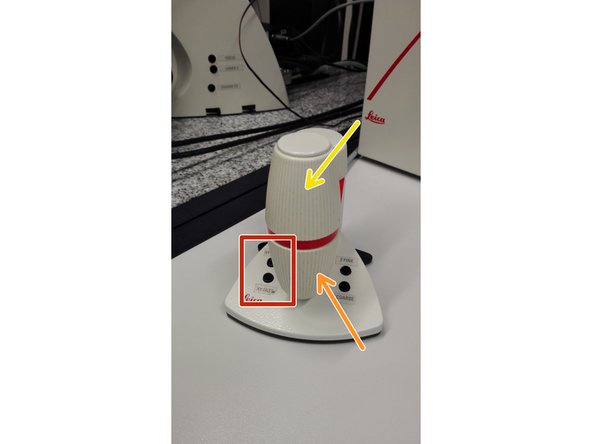 Special stage inserts/adapters are available for other samples than regular slides (please see last step of this guide).