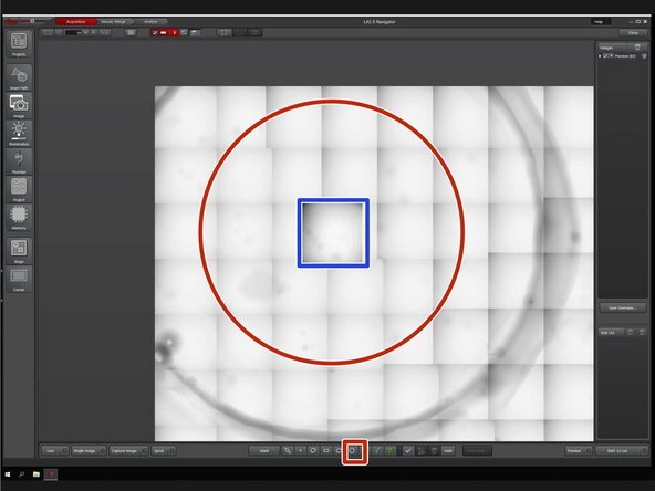 Click on autorange to get an automatic histogram adjustment.