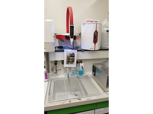 ELGA MilliQ water purifier is located in the Y42 building, H floow, room 88. Ultrapure, 18.2 MΩ·cm water can be collected here.