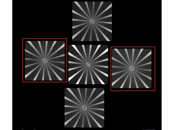 Start the calibration.