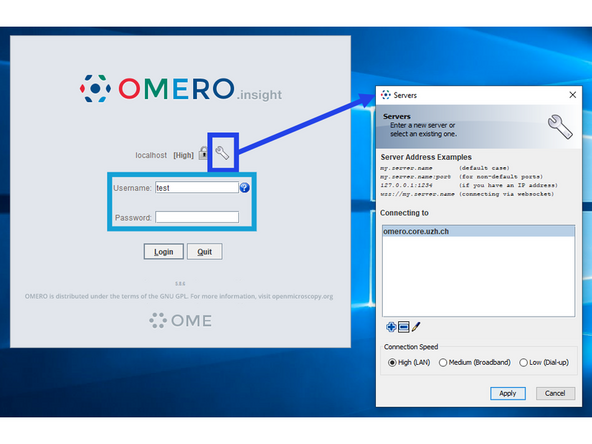 To import files and folders into OMERO, the only officially supported method is OMERO.insight, which is a separate software. For ZMB staff, it has been installed in the following VMs: ZMB Staff A &amp; B, ZMBeast. For all other collaborators and users, it can be downloaded and installed from https://www.openmicroscopy.org/omero/dow....