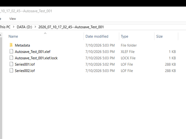 Data type: LOF