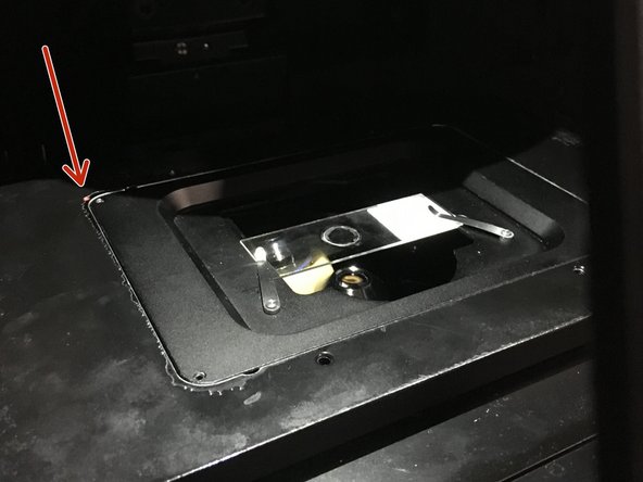 Choose and place the appropriate holder.