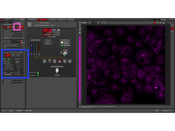Click on Autofocus Panel to be able to see the different strategies:
