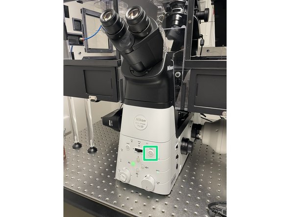 Press the escape button