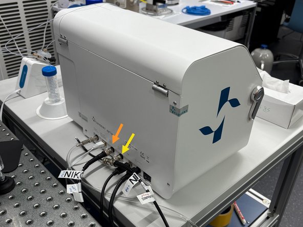 Find BNC cables from the NIDAQ board