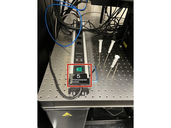 Press [5] if you wish to use environmental control.