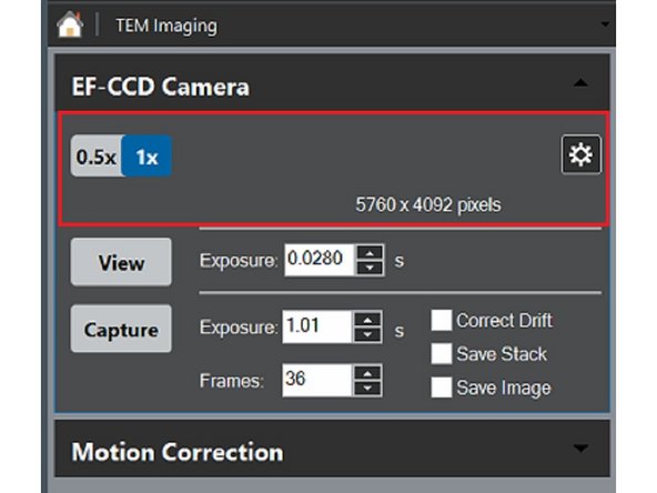 The problem: you don't find all the option that you usually have in DM. Examples: you don't see both Linear and Counting mode for the camera, or the camera Health Monitor, or the Camera temperature.
