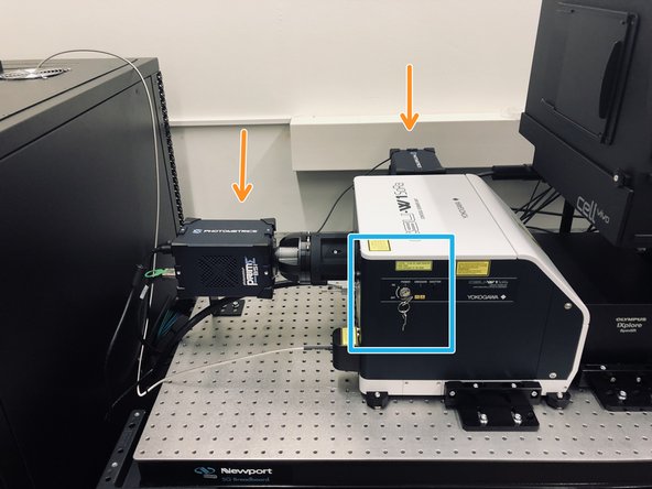 Finally switch off the 2 cameras. You will find a switch on the back of each one of them.