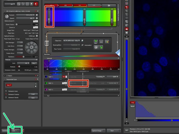 Start adjusting your first sequence.