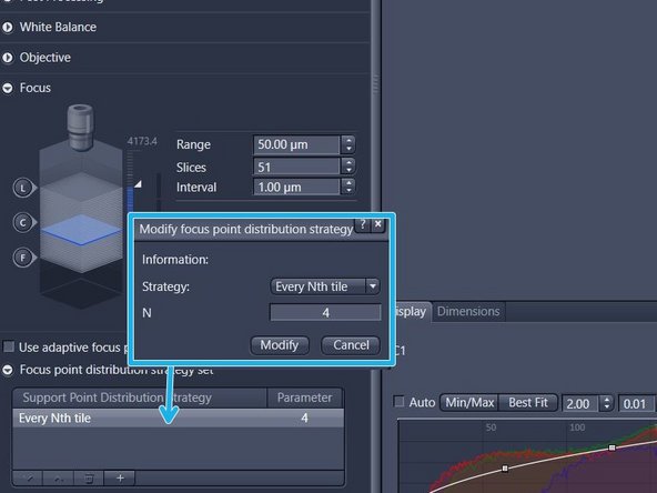 Click on &quot;Find Focus&quot;