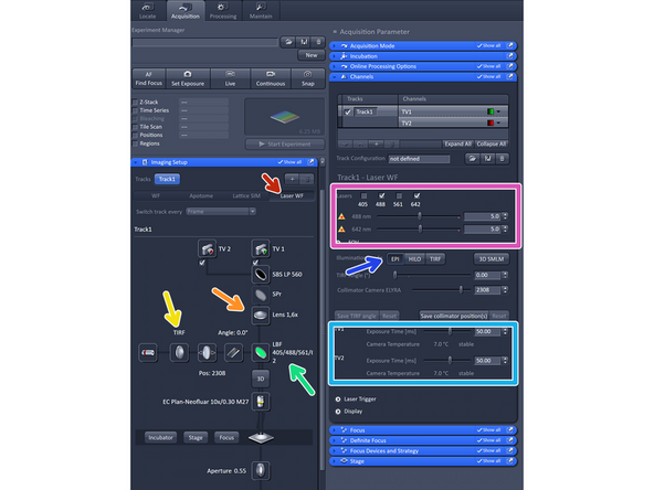 Select &quot;Laser WF&quot;.