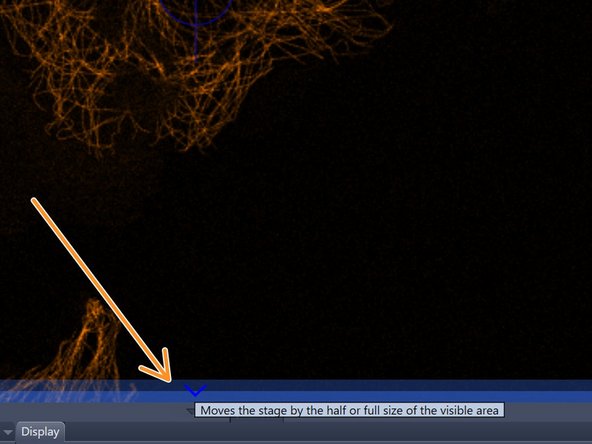 You can adjust position while live scanning within the software: