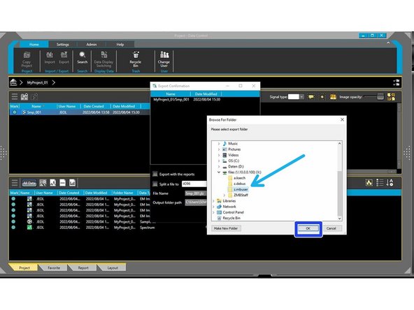 Click on your project e.g. MyProject_01