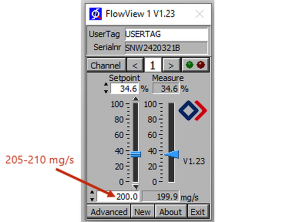 The latest software update (xTUI v17.42) has integrated the cryo-Nitrogen flow control. This new feature set flow between 0 mg/s and 200mg/s. If you are concerned about the flow rate, please contact the responsible persons.