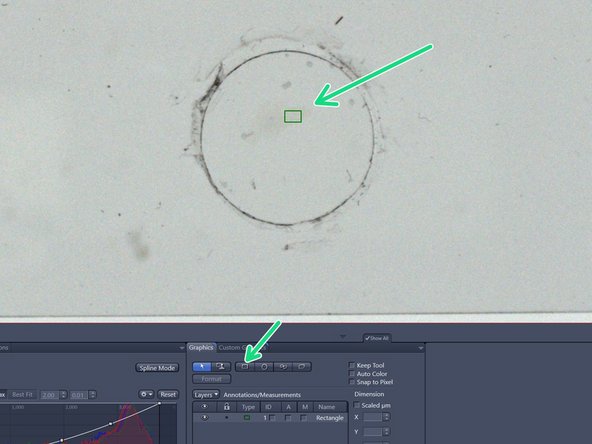 Draw the wanted regions manually with the tools in the &quot;Graphics&quot; tab