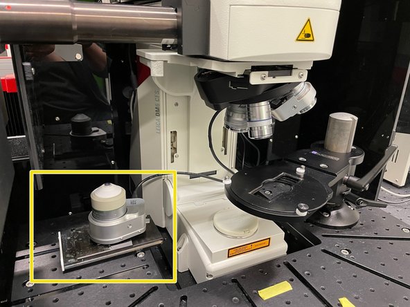 Gently tighten the screw.