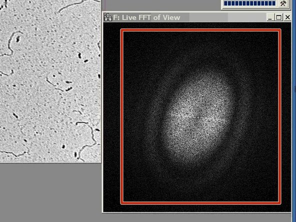 If the rings are oval and not round, you need to correct for astigmatism.