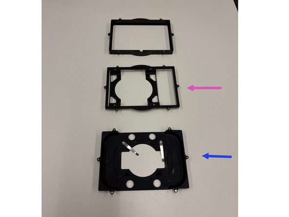 To save your current focus position select the &quot;xyz tab&quot; and the &quot;Focusdrive Z&quot; on the touchscreen of the microscope.