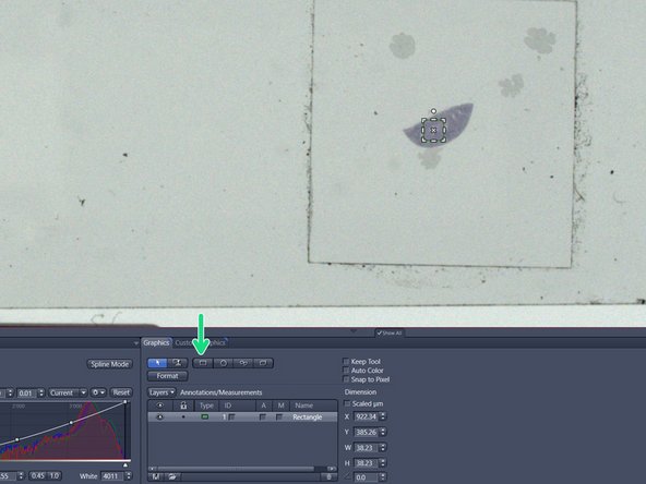 Draw the wanted regions manually with the tools in the &quot;Graphics&quot; tab.