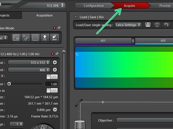 Switch &quot;ON&quot; the lasers you will need.