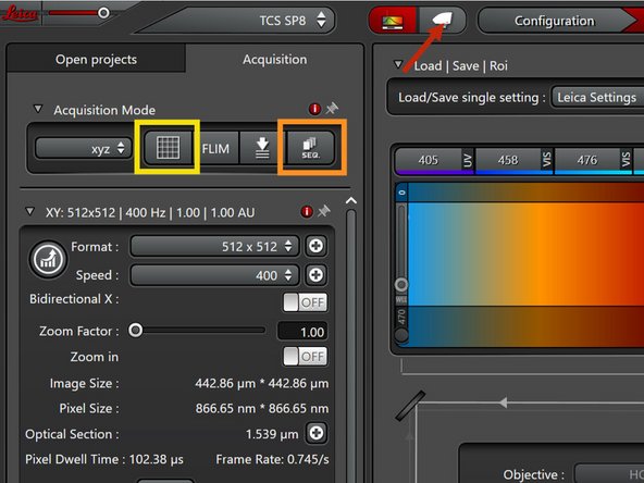 Deactivate the sequential settings (must be gray).