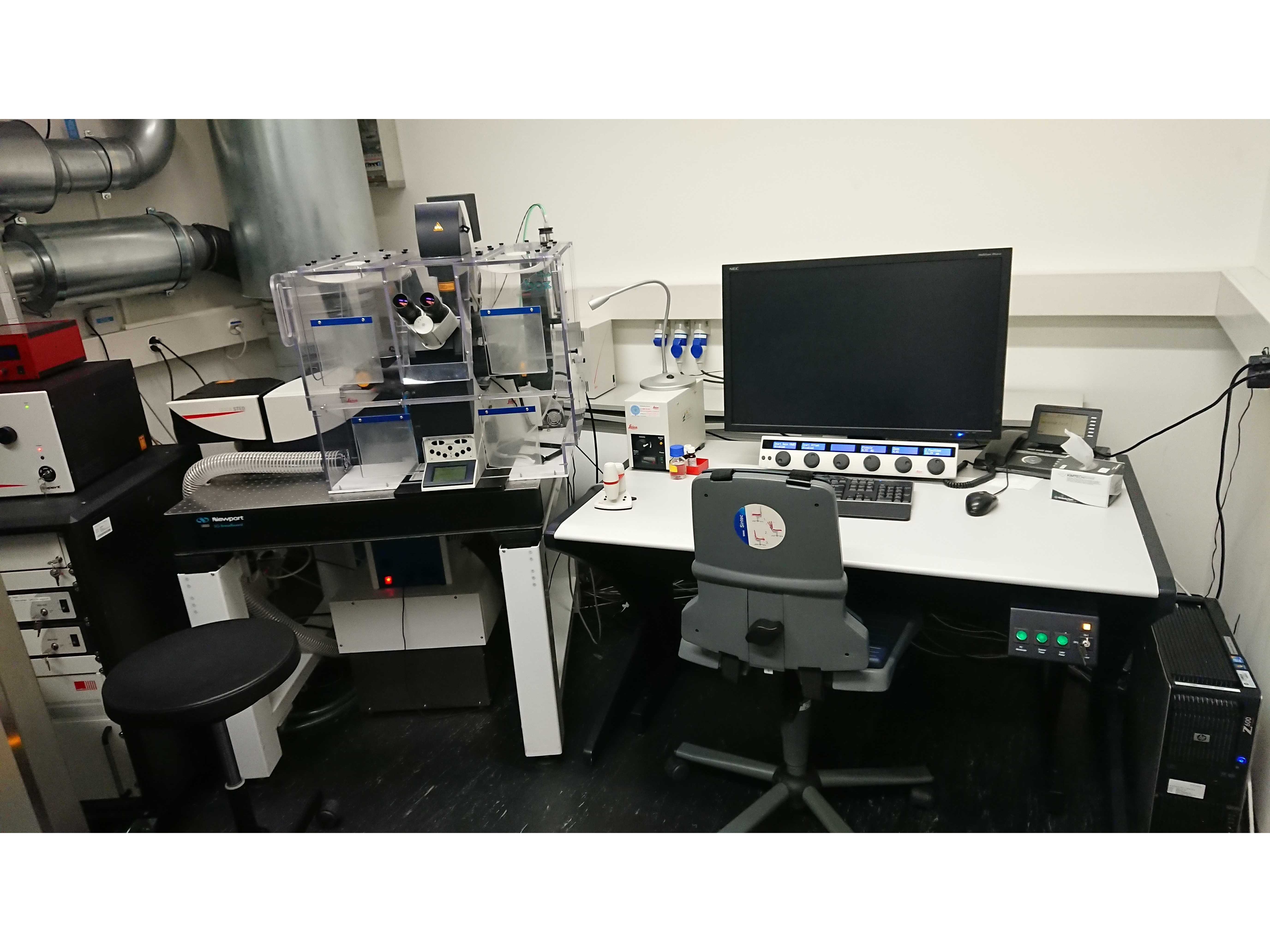 Leica SP8 inverse STED 3X (Irchel): Shut down - ZMB UZH