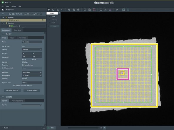 Do this step until you find a square with good DNA quality.