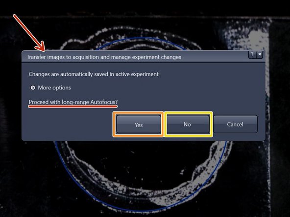 Please note: The blue sample holder areas can not be edited.