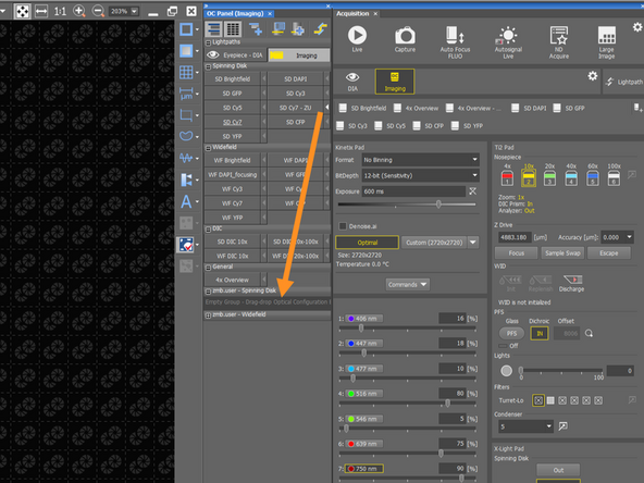 Rename the OC - in this case we used the original name and initials from Zmb User
