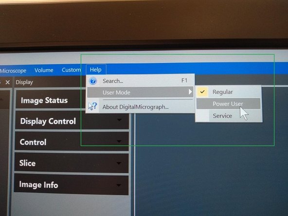 The cause: DM can be operated in different &quot;User Modes&quot;. Only the Power User mode has full control of the software.