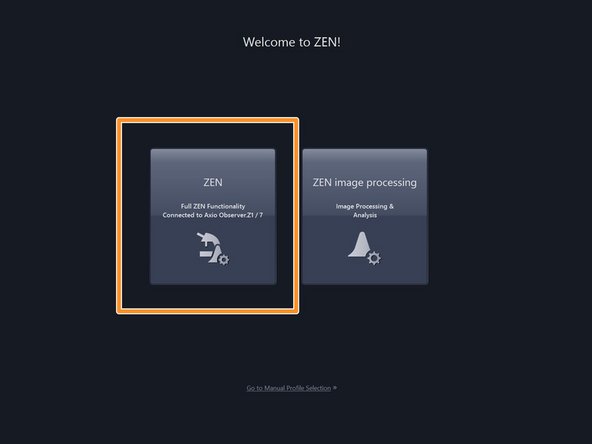 Choose &quot;ZEN &quot;