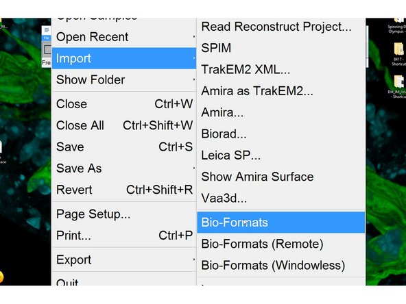 You can also use FiJi to visualize and process your data.