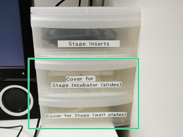 Switch off heating units and CO2 (via software or touch panel).