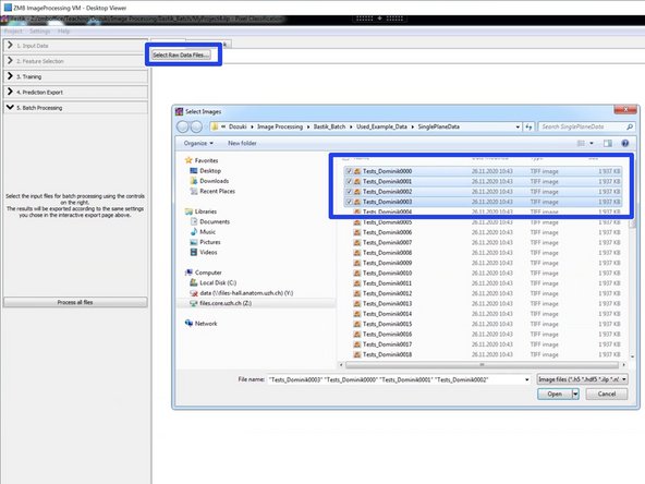 Select &quot;unsigned 8-bit&quot;.