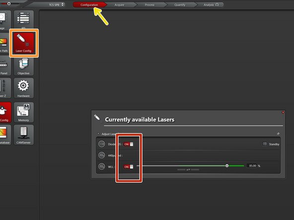 Go to &quot;Configuration&quot;.